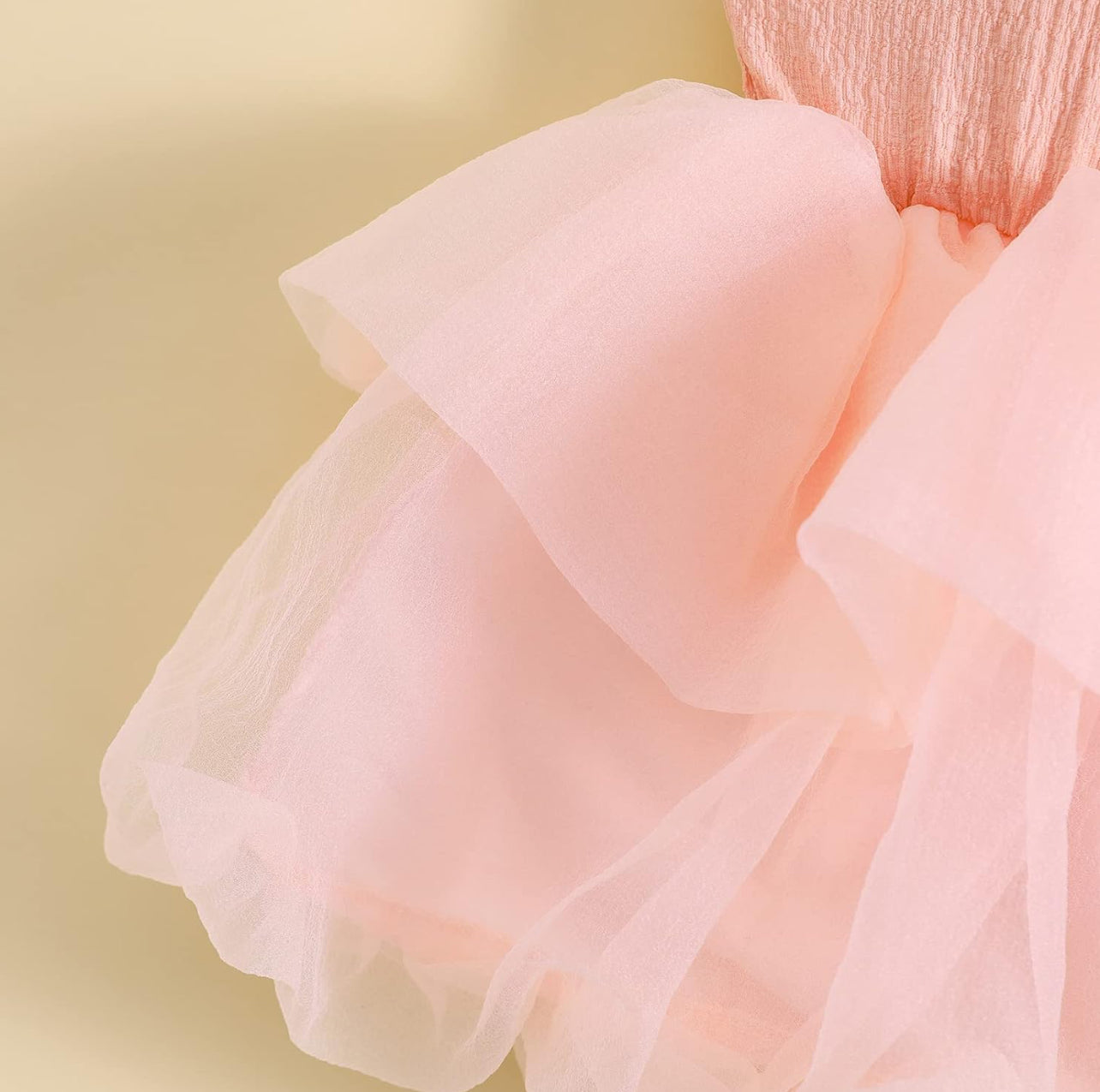 Party Bow Straps Tutu Dress