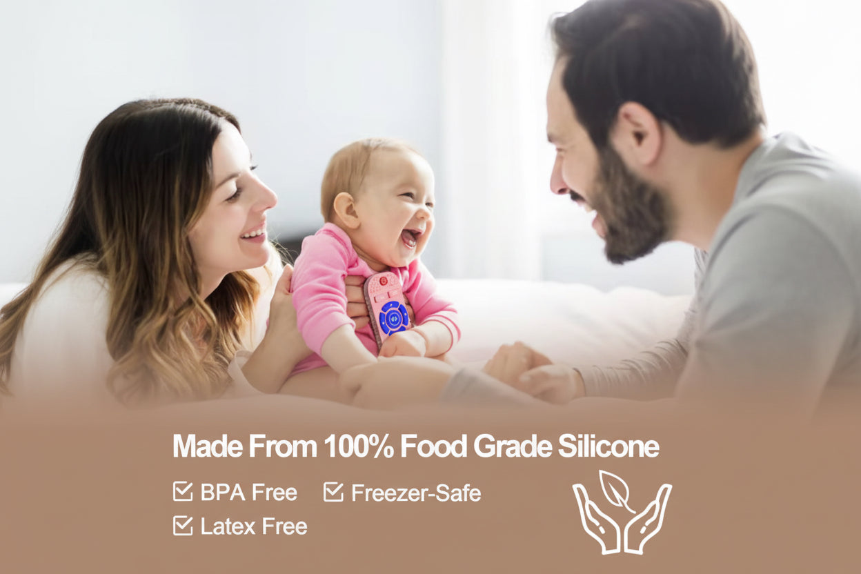 Remote Control Teether Soft Silicone