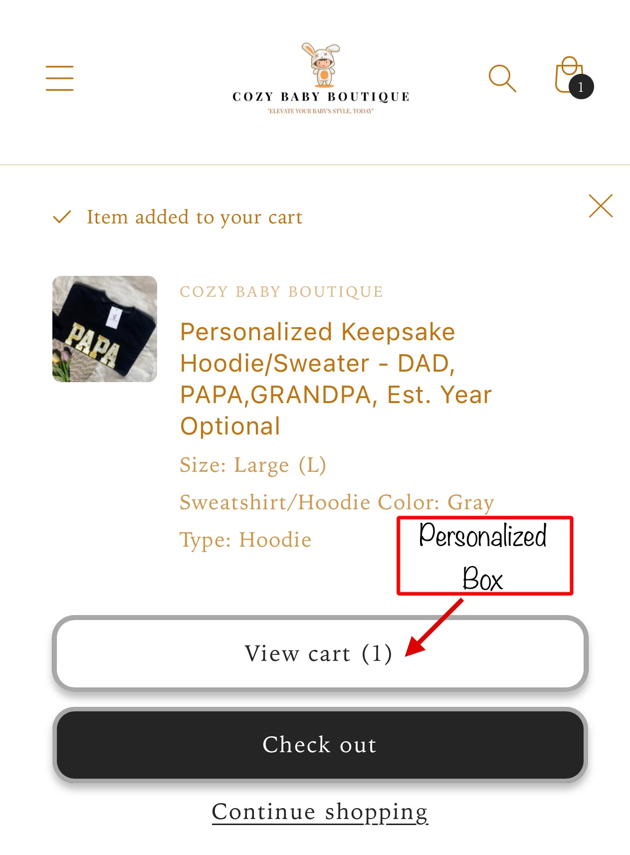 Personalized Keepsake Hoodie /Sweater - DAD, PAPA, GRANDPA, ABUELO “Est. Year” (Optional)