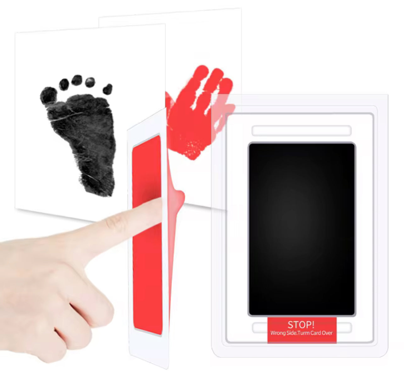 Inkless Baby Handprint & Footprint Kit Safe, Mess-Free Memory