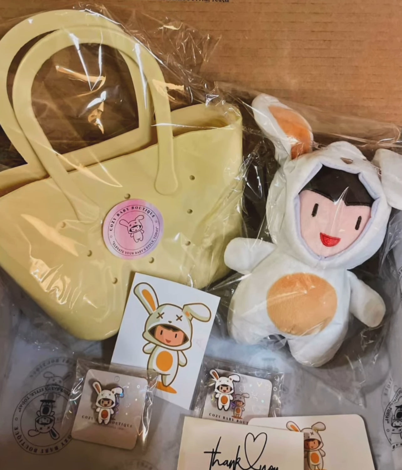 Soft Baby Bunny Plushie Soft & Cuddly