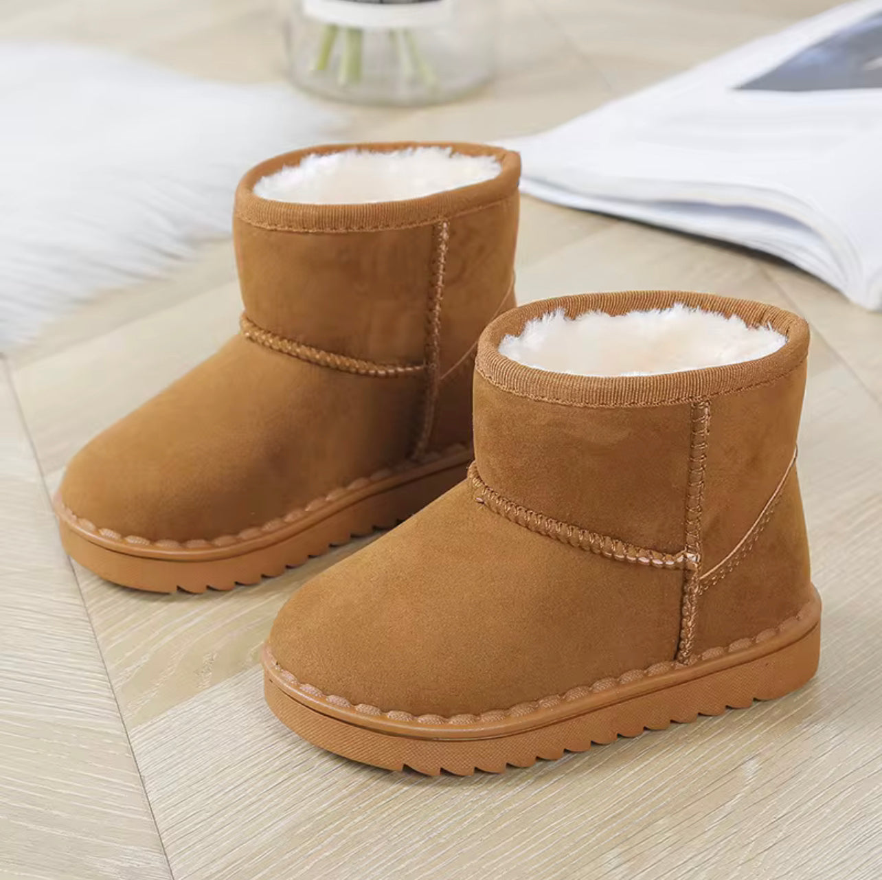 Winter Baby Snow Boots with Durable Exterior