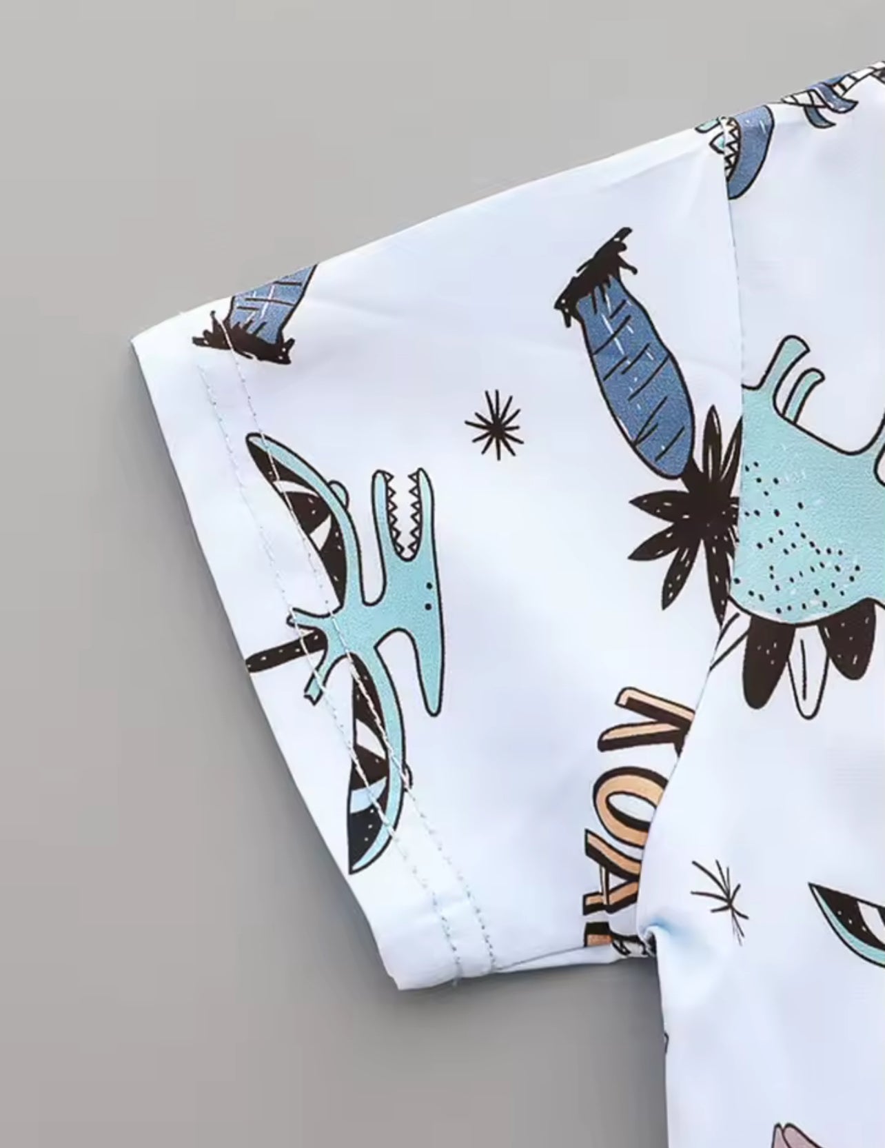 Baby Dinosaur Shirt and Shorts 2-Piece