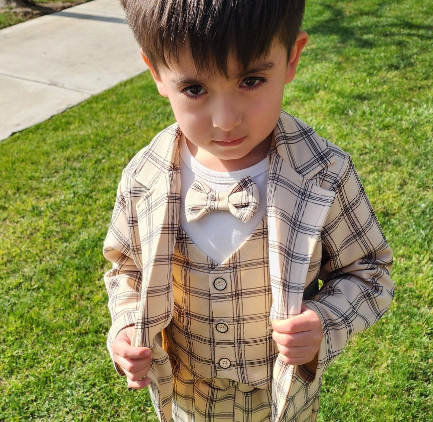 3-Piece Toddler Boy Tuxedo Set