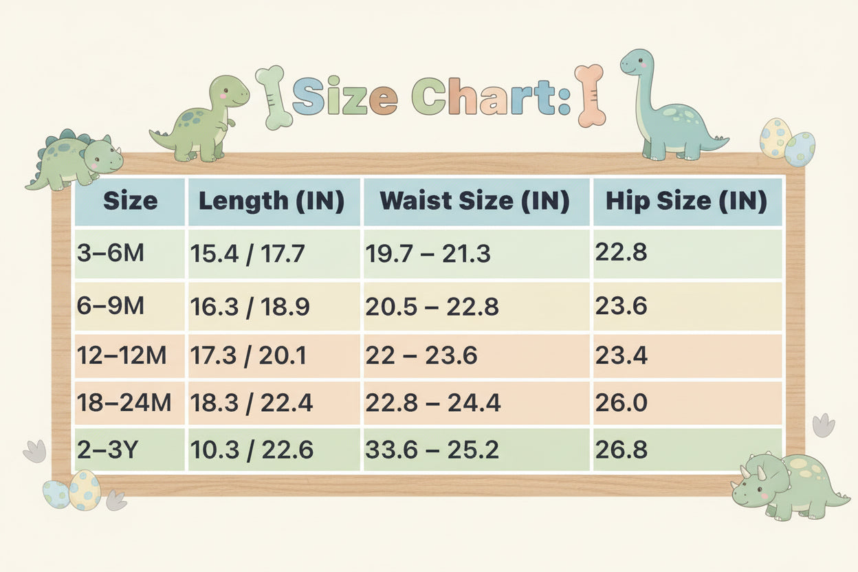Baby Boy Cartoon Dinosaur Overalls