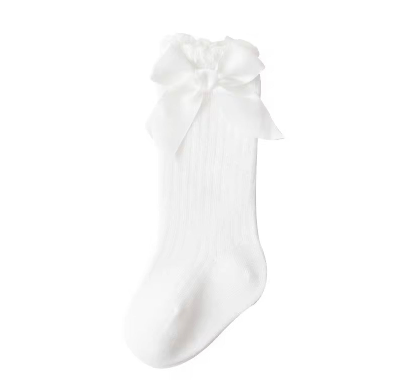 Ruffle Knee High Baby Socks