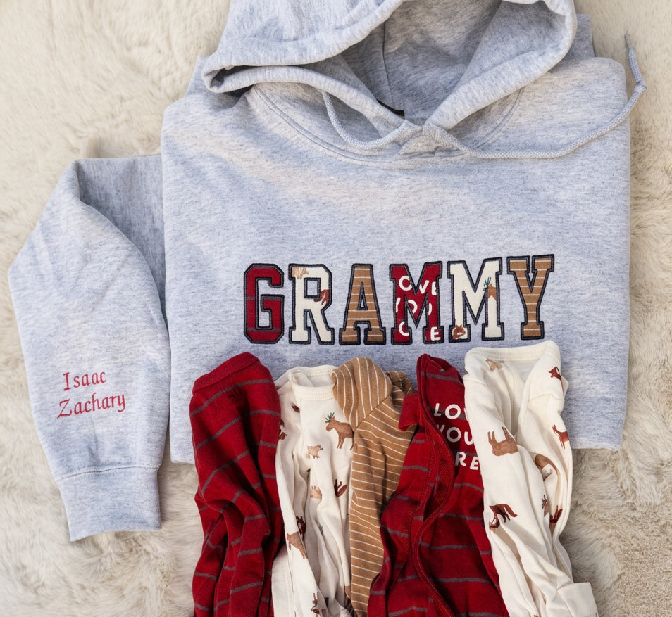 Keepsake Appliqué Grandma Sweatshirt