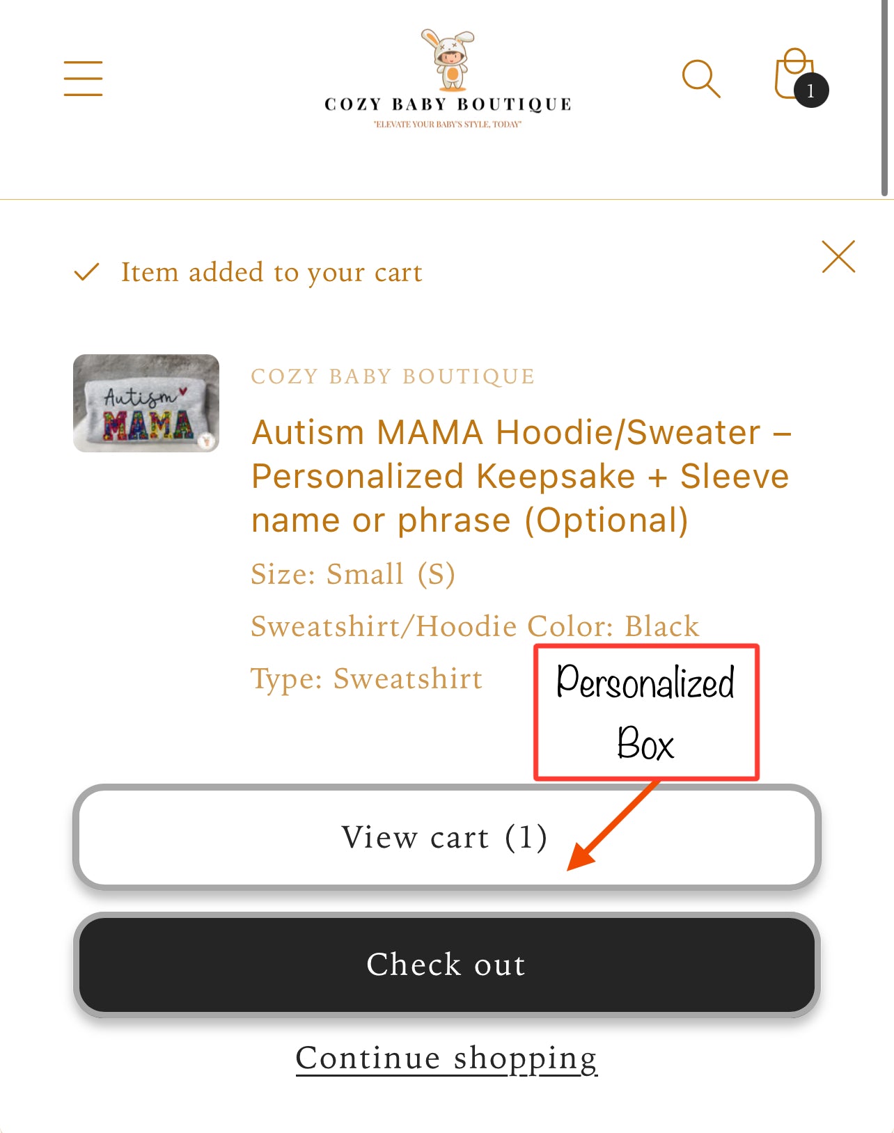 Autism MAMA Hoodie/Sweater – Personalized Keepsake + Custom Sleeve name or Special phrase