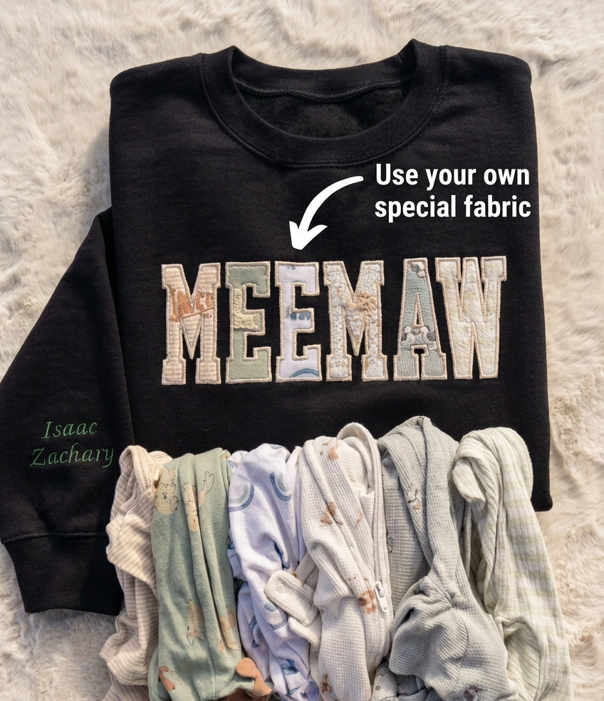 Keepsake Appliqué Grandma Sweatshirt