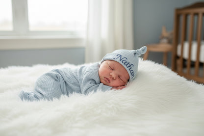 Newborn 3-Piece Personalized Outfit Baby First Outfit & Photoshoot Set
