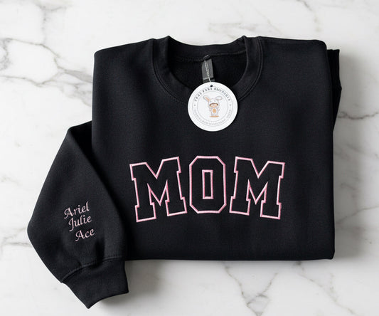 MOM Embroidered Sweatshirt