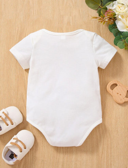 “My Grandma Loves Me” Baby Romper Baby Bodysuit – Gift for Grandma