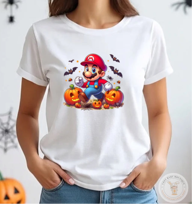 Halloween Hero & Princesses Characters T-Shirt for Kids & Adults