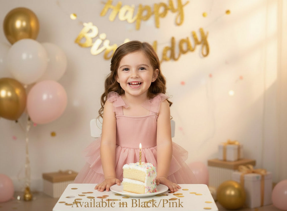 Ballerina Bow Straps Tutu Dress