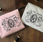 Virgin Mary ’Tis the Season Embroidered