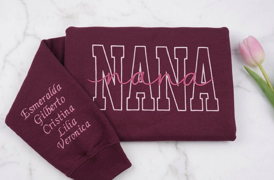 NANA Coquette Embroidered Sweatshirt