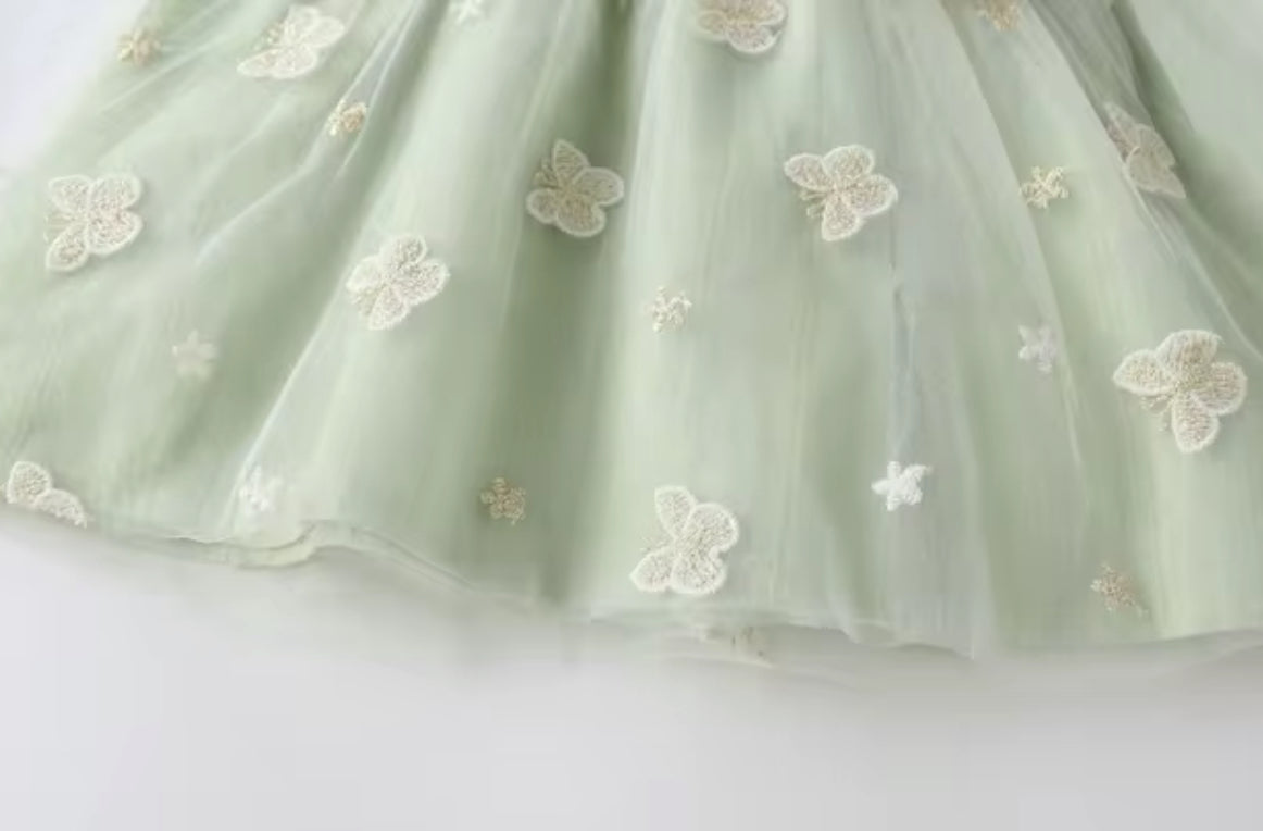 Butterfly Lace Summer Dress