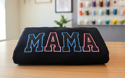 Mama Sparkle Glitter Sweatshirt