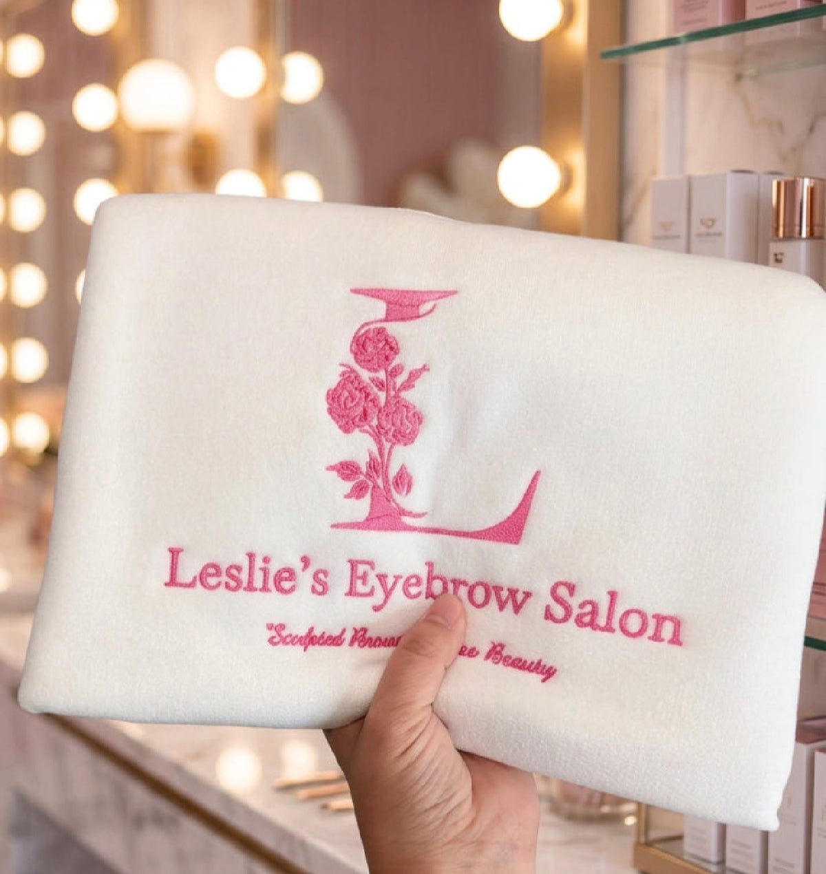 Basic Logo Embroidered Sweatshirt or Hoodie