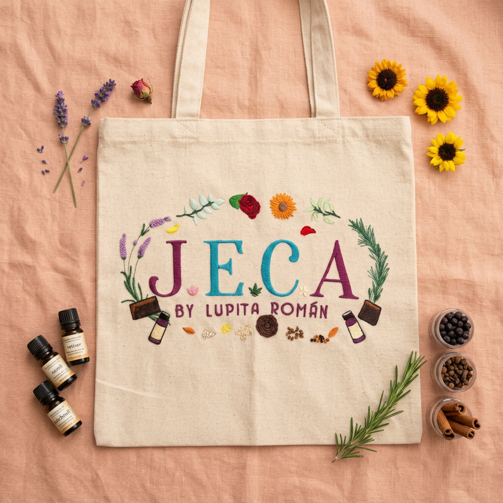 2 Embroidered Tote Bags (Detailed Logo)