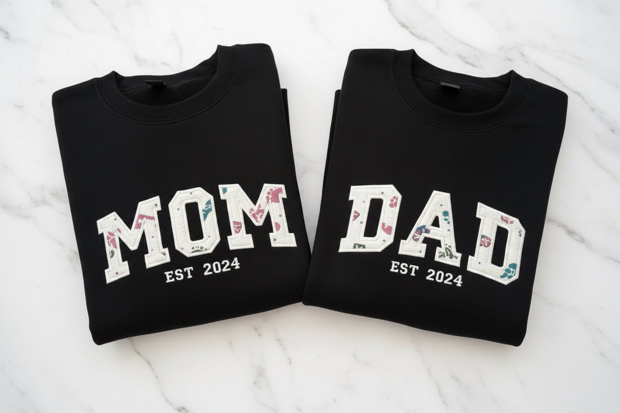Keepsake Baby Blanket Mom or Dad Sweatshirt