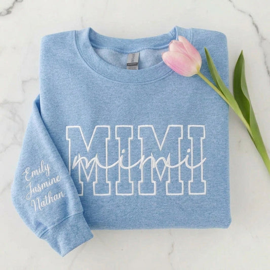 MIMI Coquette Embroidered Sweatshirt