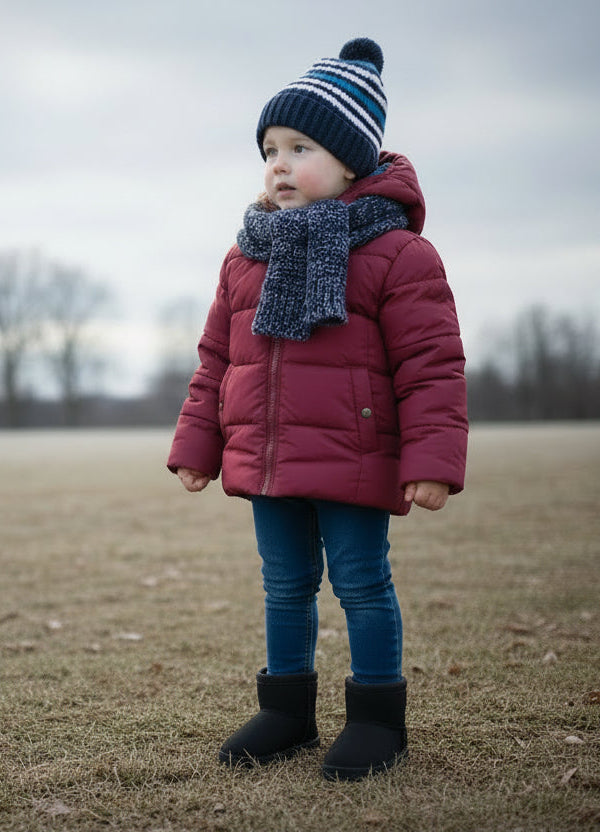 Winter Baby Snow Boots – Water Resistant & Warm Toddler Boots (Sizes 7–10)