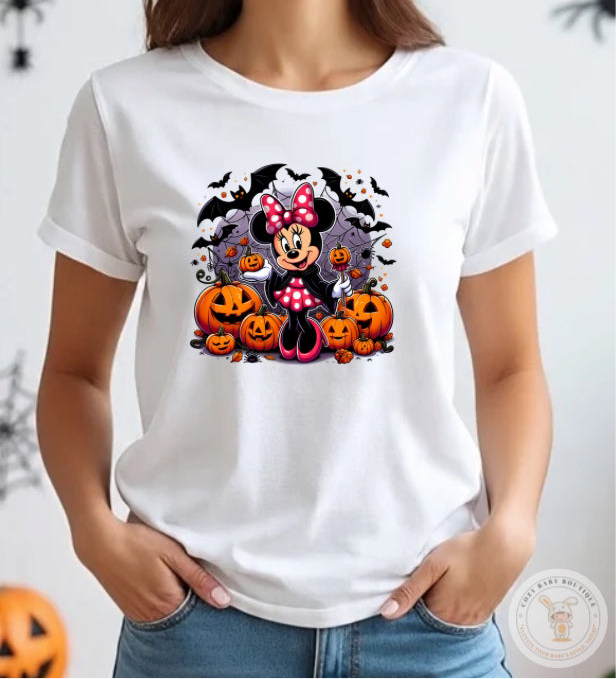 Halloween Hero & Princesses Characters T-Shirt for Kids & Adults