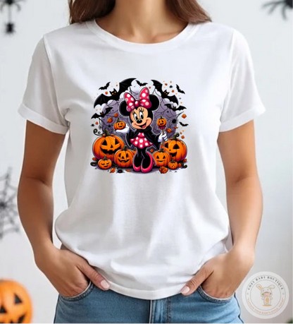 Halloween Hero & Princesses Characters T-Shirt for Kids & Adults