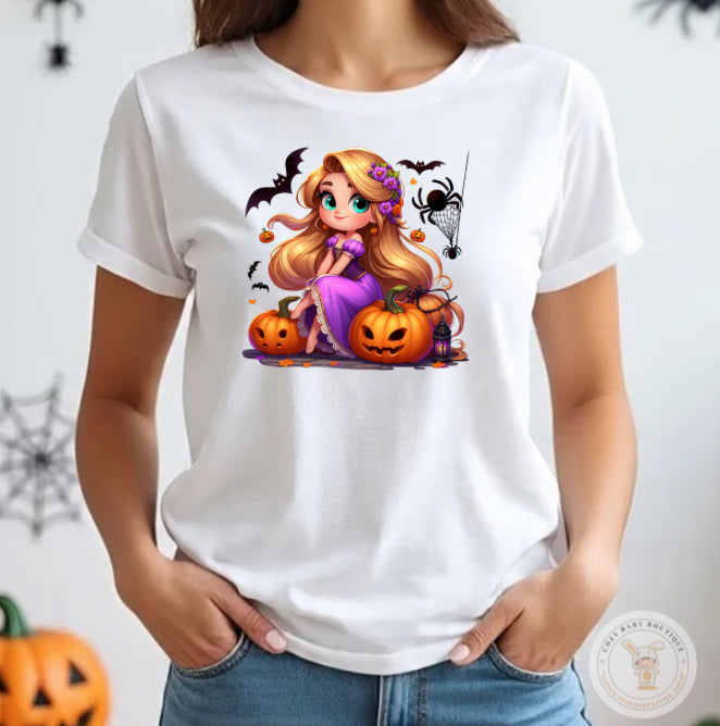 Halloween Hero & Princesses Characters T-Shirt for Kids & Adults