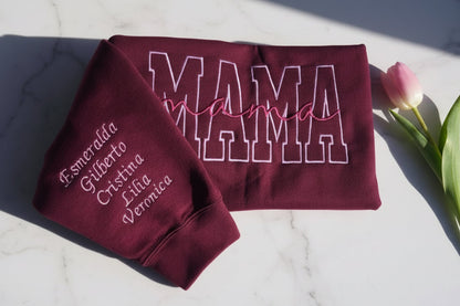 Mama Coquette Embroidered Sweatshirt