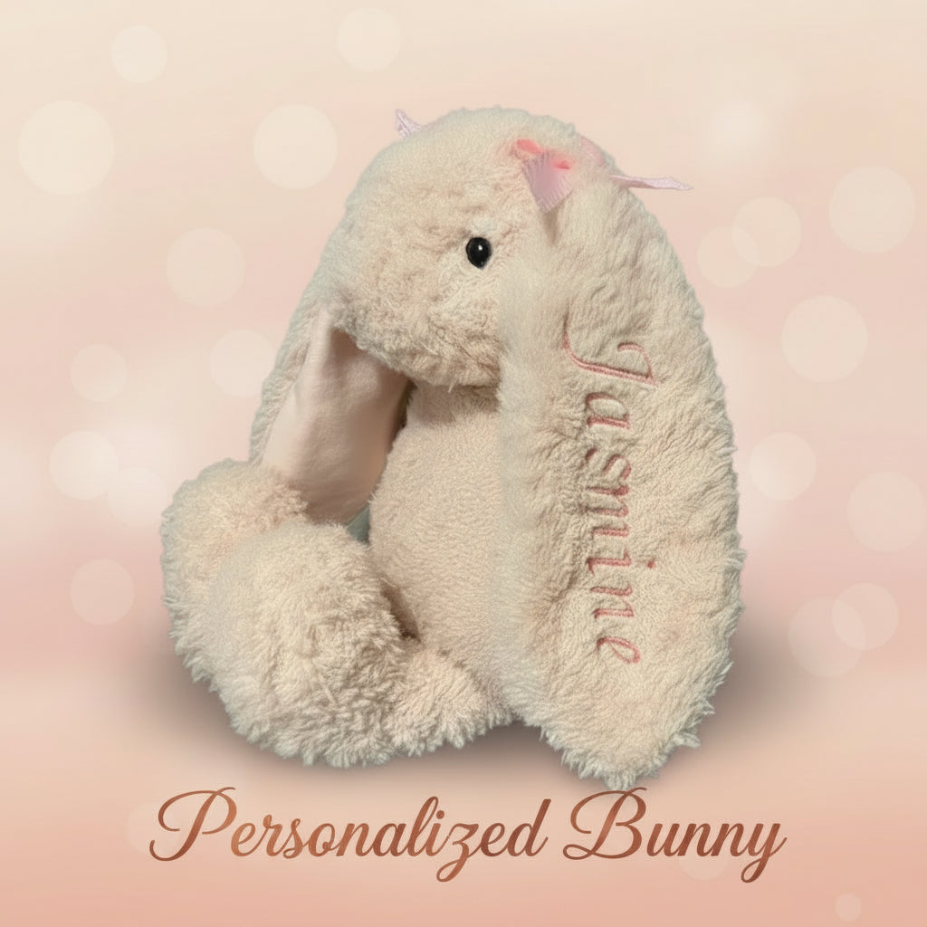 Custom Name Bunny Plushy