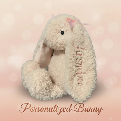 Custom Name Bunny Plushy