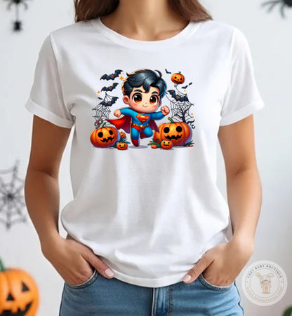 Halloween Hero & Princesses Characters T-Shirt for Kids & Adults