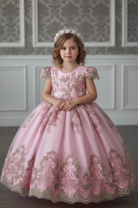 Sleeveless Bow Princess Party Dress