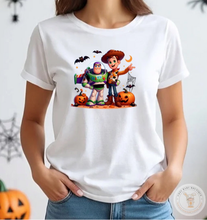 Halloween Hero & Princesses Characters T-Shirt for Kids & Adults