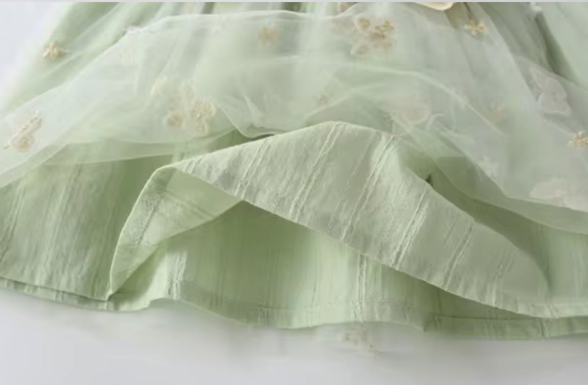 Butterfly Lace Summer Dress