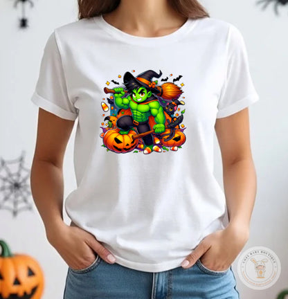 Halloween Hero & Princesses Characters T-Shirt for Kids & Adults
