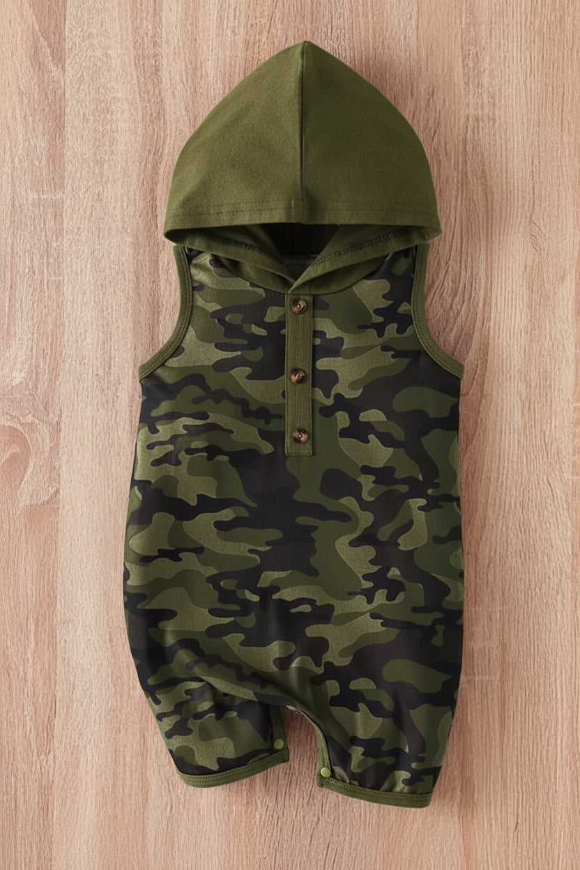 Camouflage Romper