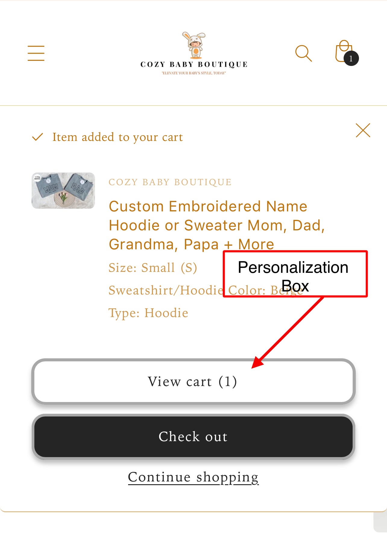 Personalized Embroidered Name Hoodie/Sweater – MOM, DAD, GIGI, WIFEY + EST. Year