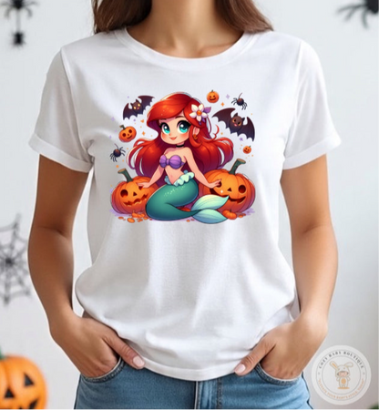 Halloween Hero & Princesses Characters T-Shirt for Kids & Adults