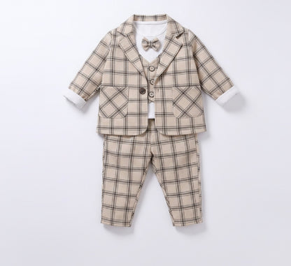 3-Piece Toddler Boy Tuxedo Set