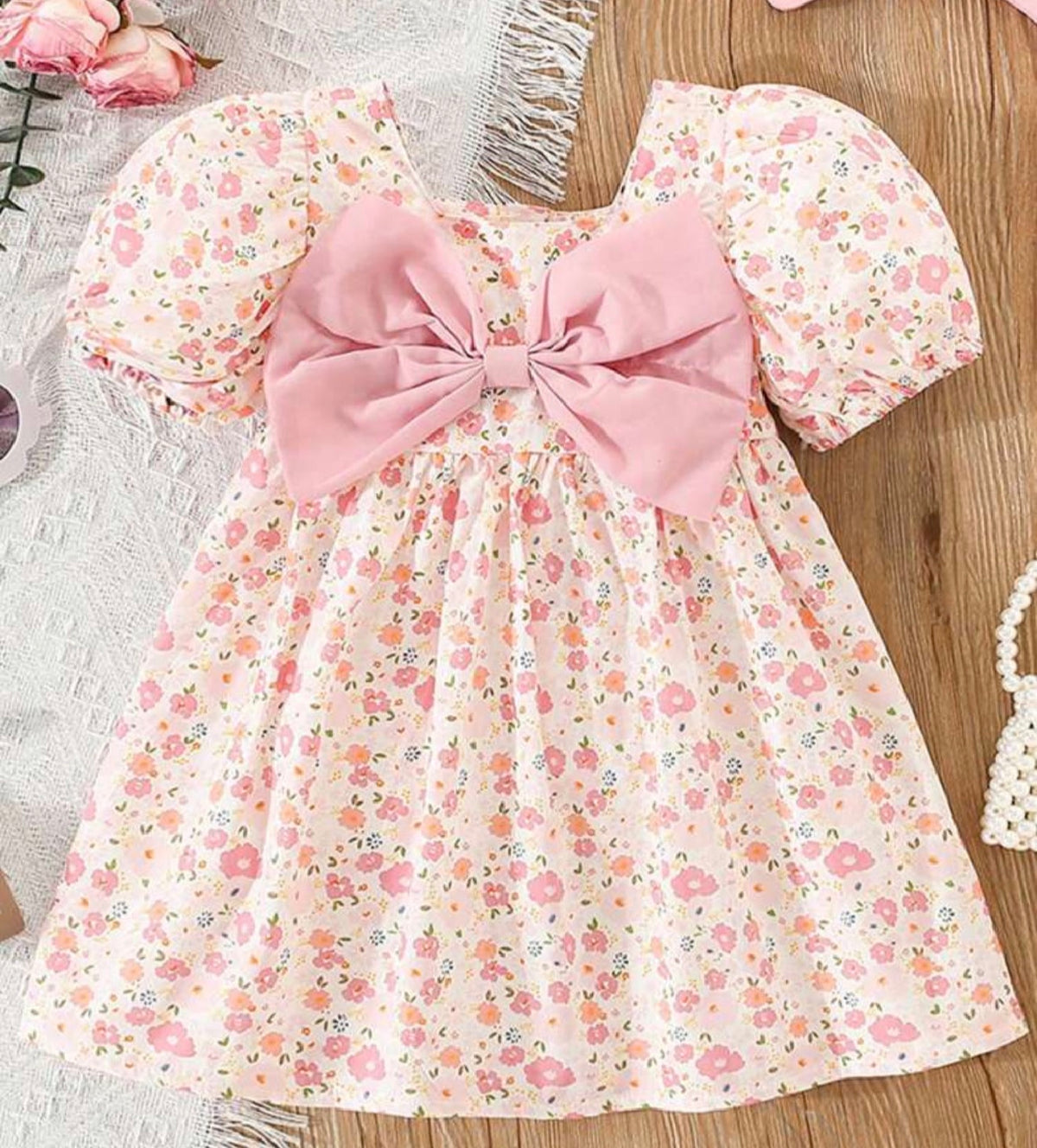 Summer Baby Girl Floral Dress