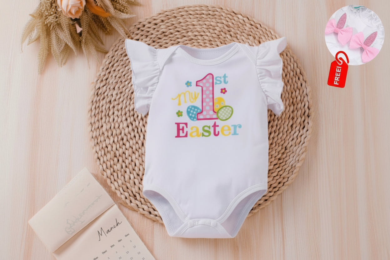 My First Easter Romper Easter Holiday Outfit