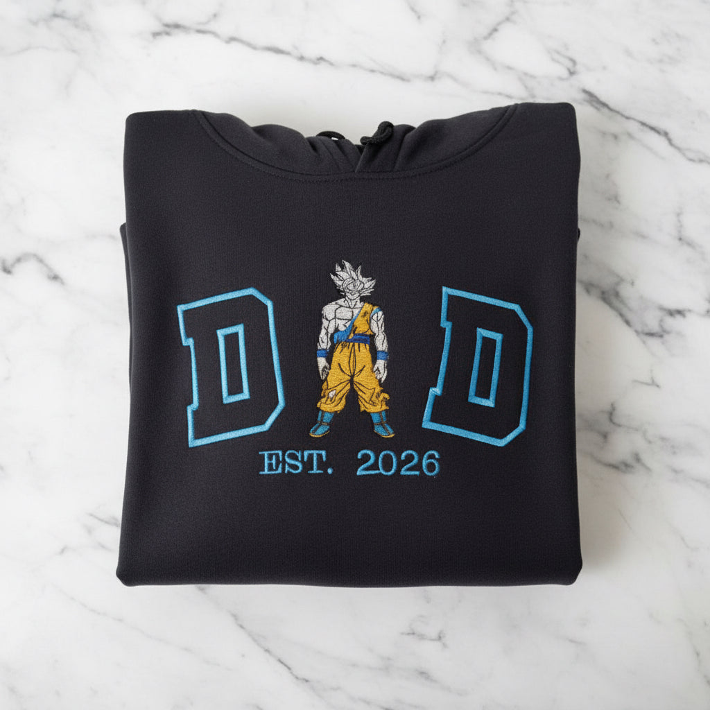 Personalized Goku Dad Sweatshirt