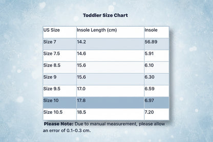 Winter Baby Snow Boots – Water Resistant & Warm Toddler Boots (Sizes 7–10)