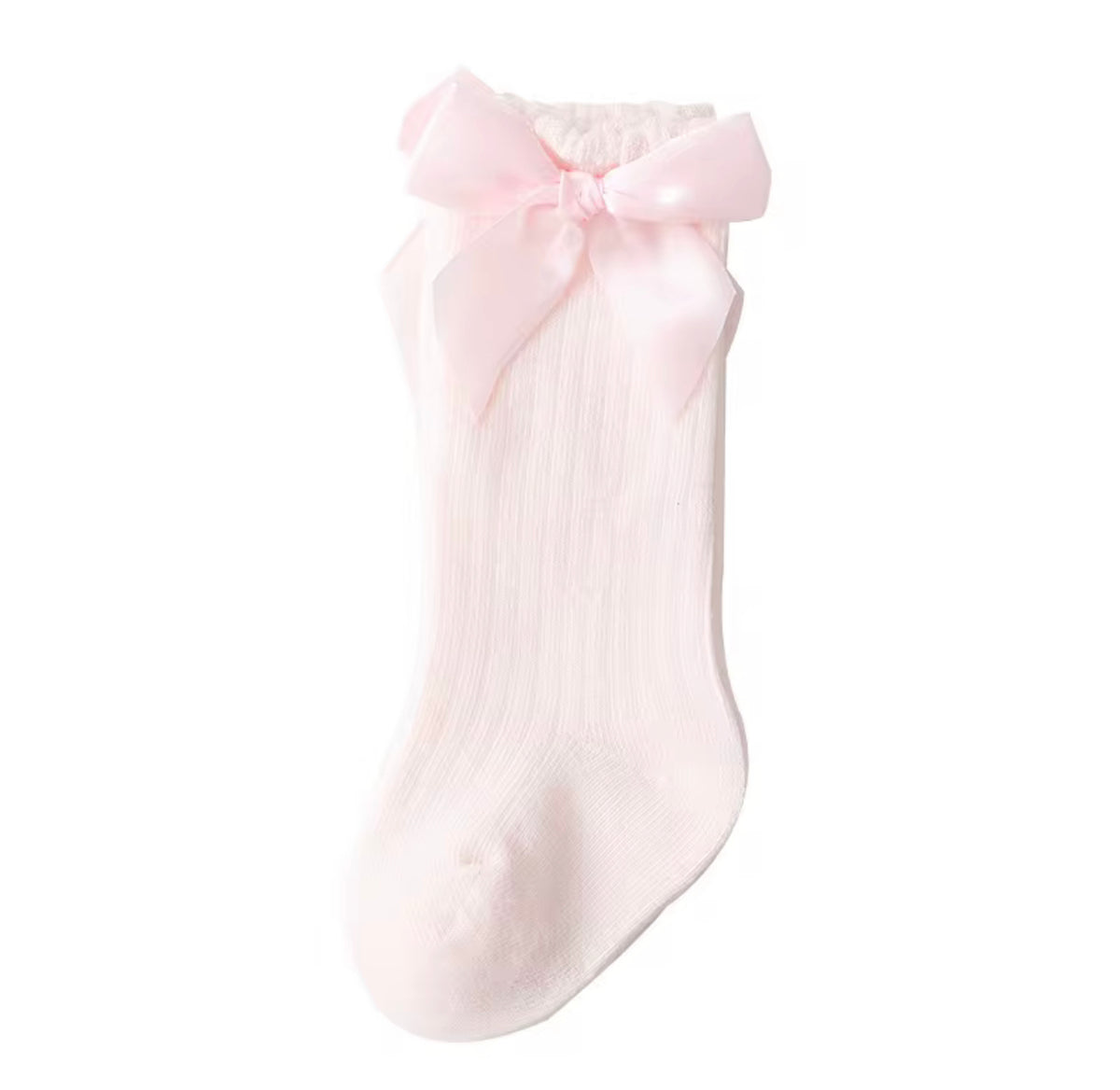 Ruffle Knee High Baby Socks