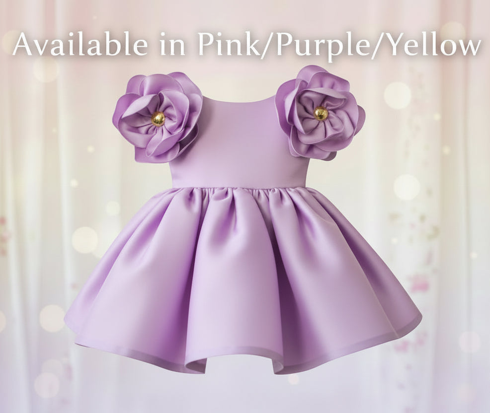 Princess 3D Flower Dress