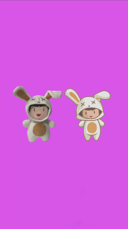 Soft Baby Bunny Plushie Soft & Cuddly